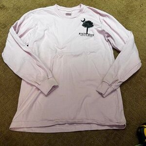 Supreme size medium Myrtle beach pink long sleeve top
